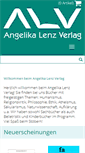 Mobile Screenshot of lenz-verlag.de