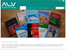 Tablet Screenshot of lenz-verlag.de